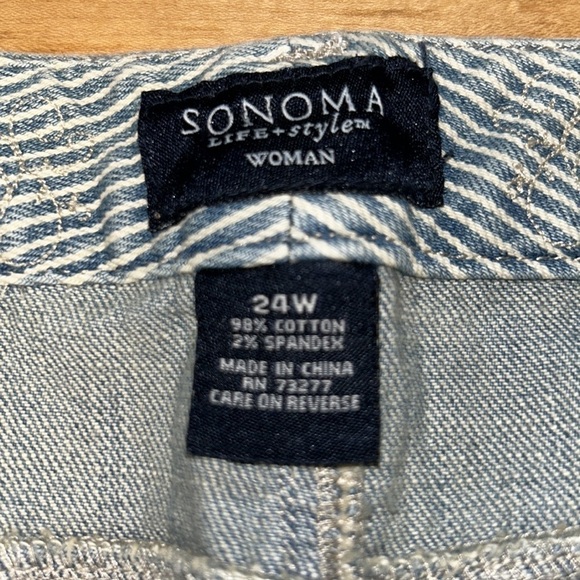 Sonoma Bermuda Shorts Size 24W - Picture 5 of 7